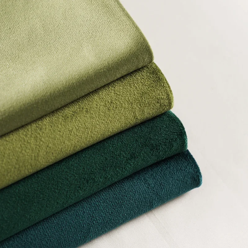 Velvet Fabric By The Meter for Tablecloth Diy Sofa Covers Curtains Sewing Thickened Soft Plain Winter velvet fabric