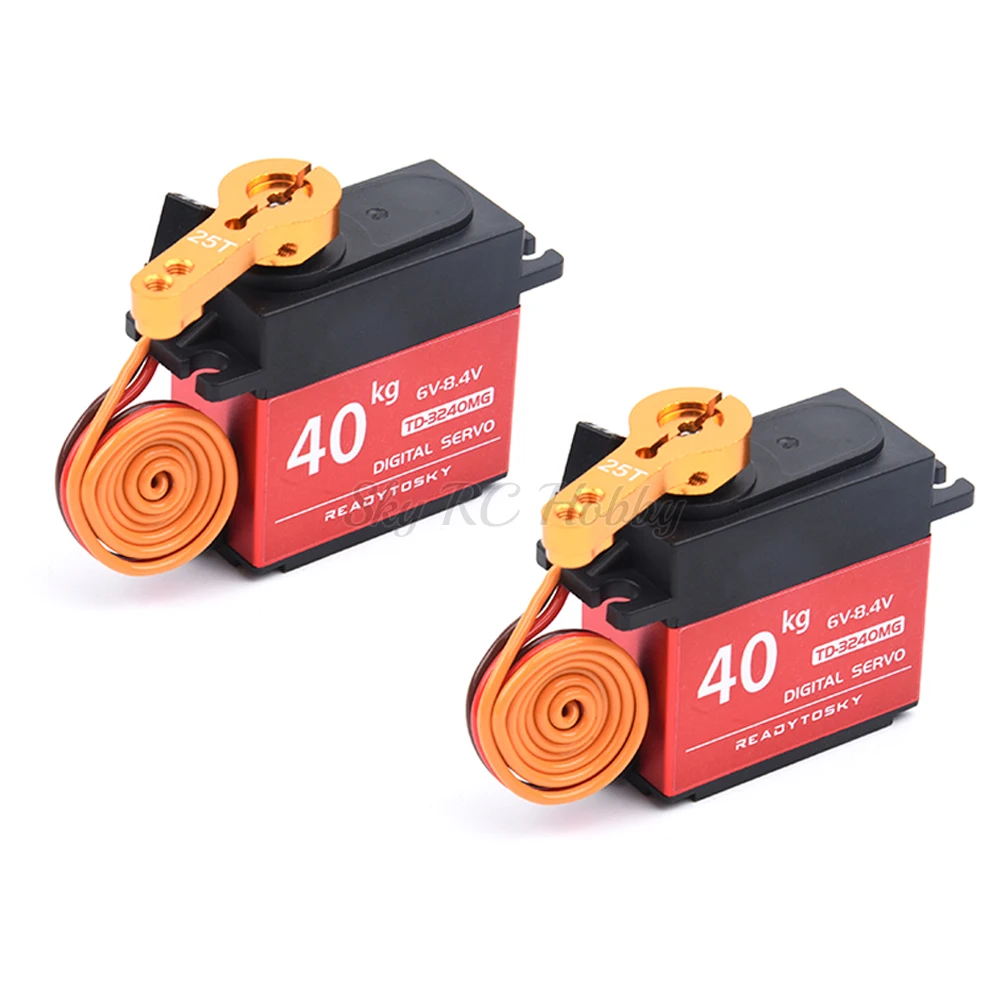 Heavy-Duty Waterproof Digital Servo with Metal Gears and 25T Arm