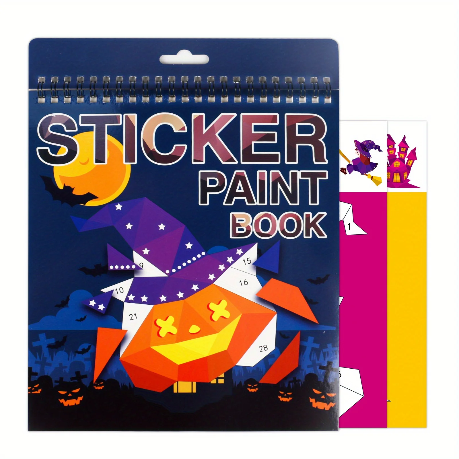 Sticker Book Crafts for Kids Ages 4-8: Engaging Brain Game and Travel Toy Gift