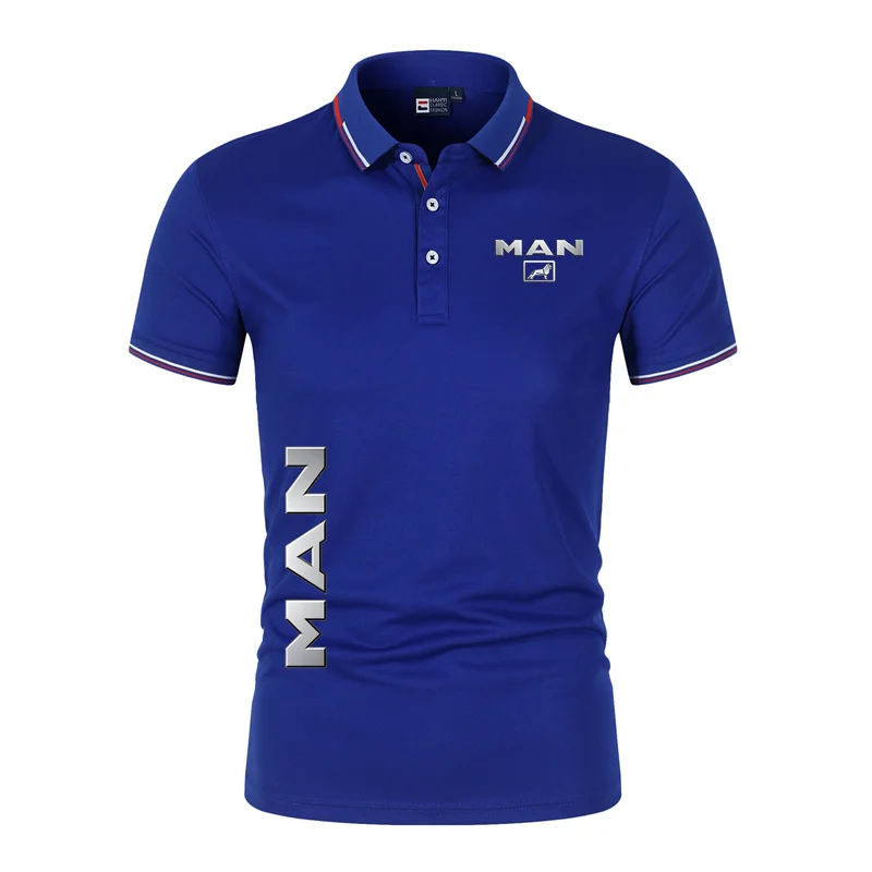 Polo Shirt Men Short Sleeve