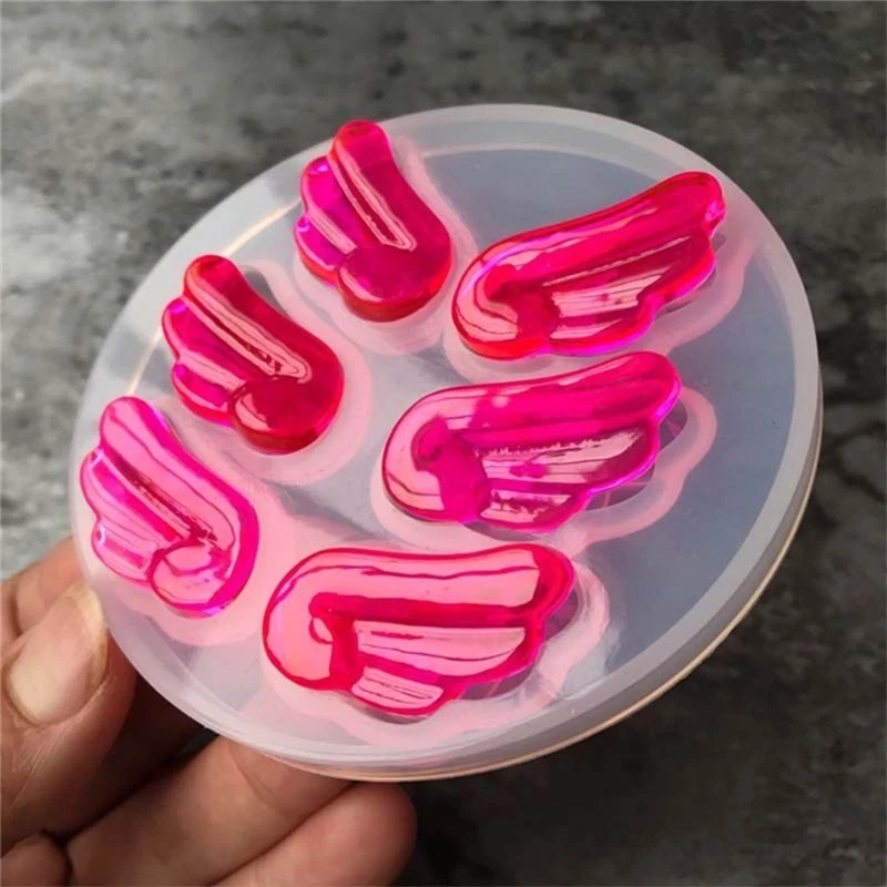 1 Pcs Wing Shape Handmade Epoxy Silicone Molds, DIY Decorative Tools