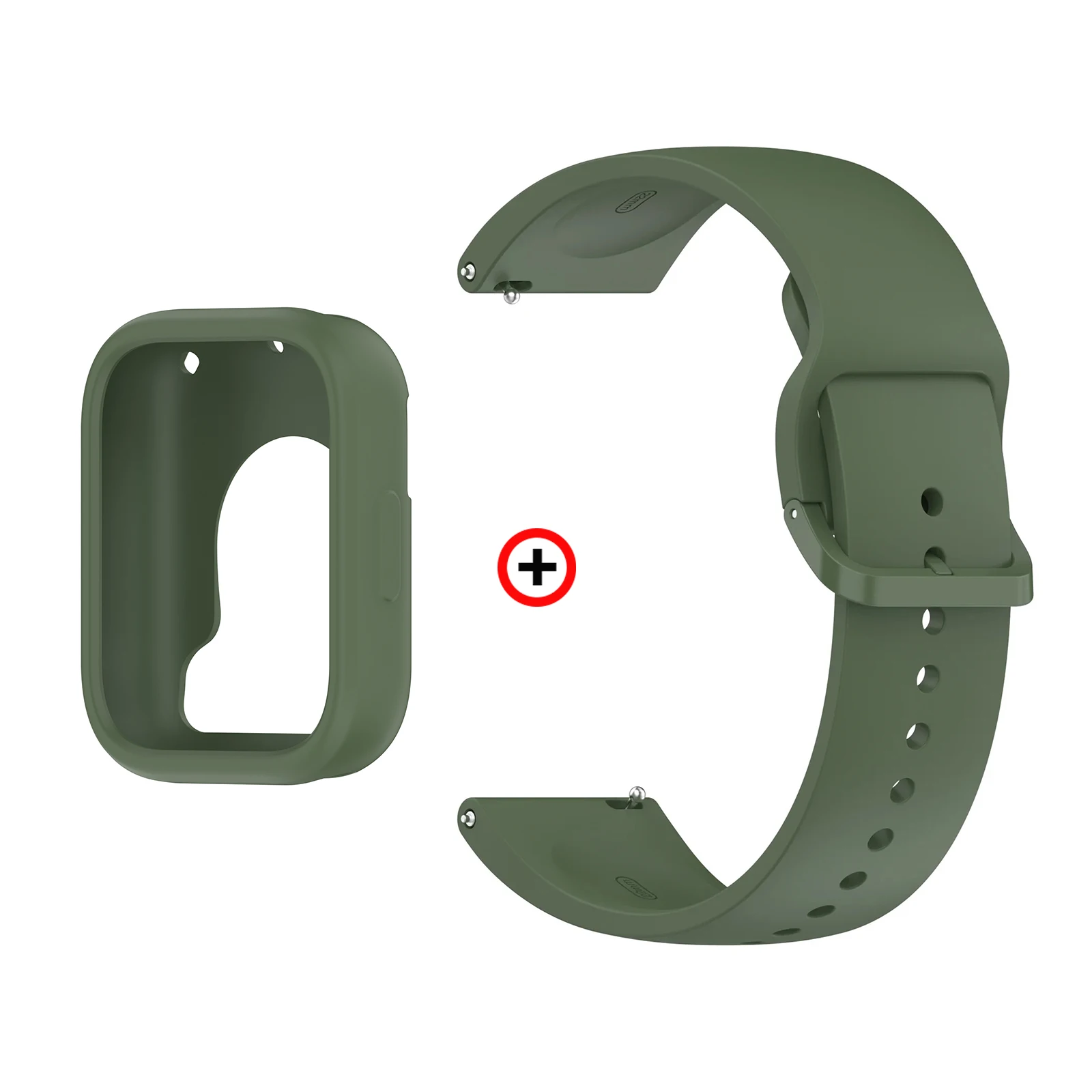 Silicone Sport Strap and Protective Case