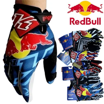 Full Finger Red Bull Racing Gloves 1