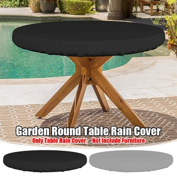 Copritavolo rotondo mobili da giardino per esterni copertura antipioggia impermeabile Oxford protezione del divano giardino mobili da giardino tovaglia