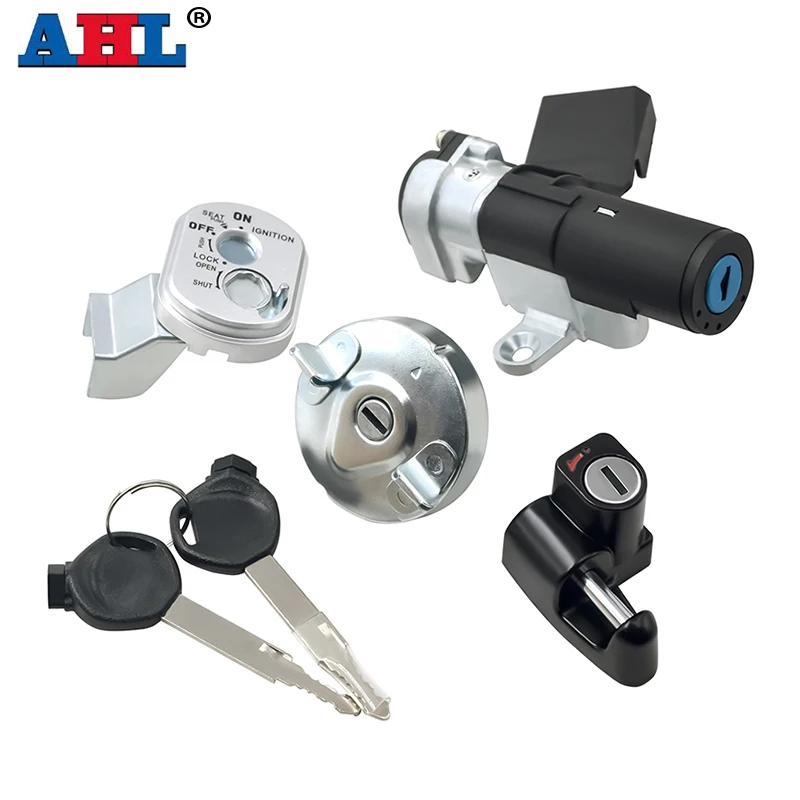 Motorcycle Electric Door Lock Plug Ignition Key Switch For Honda Nps50