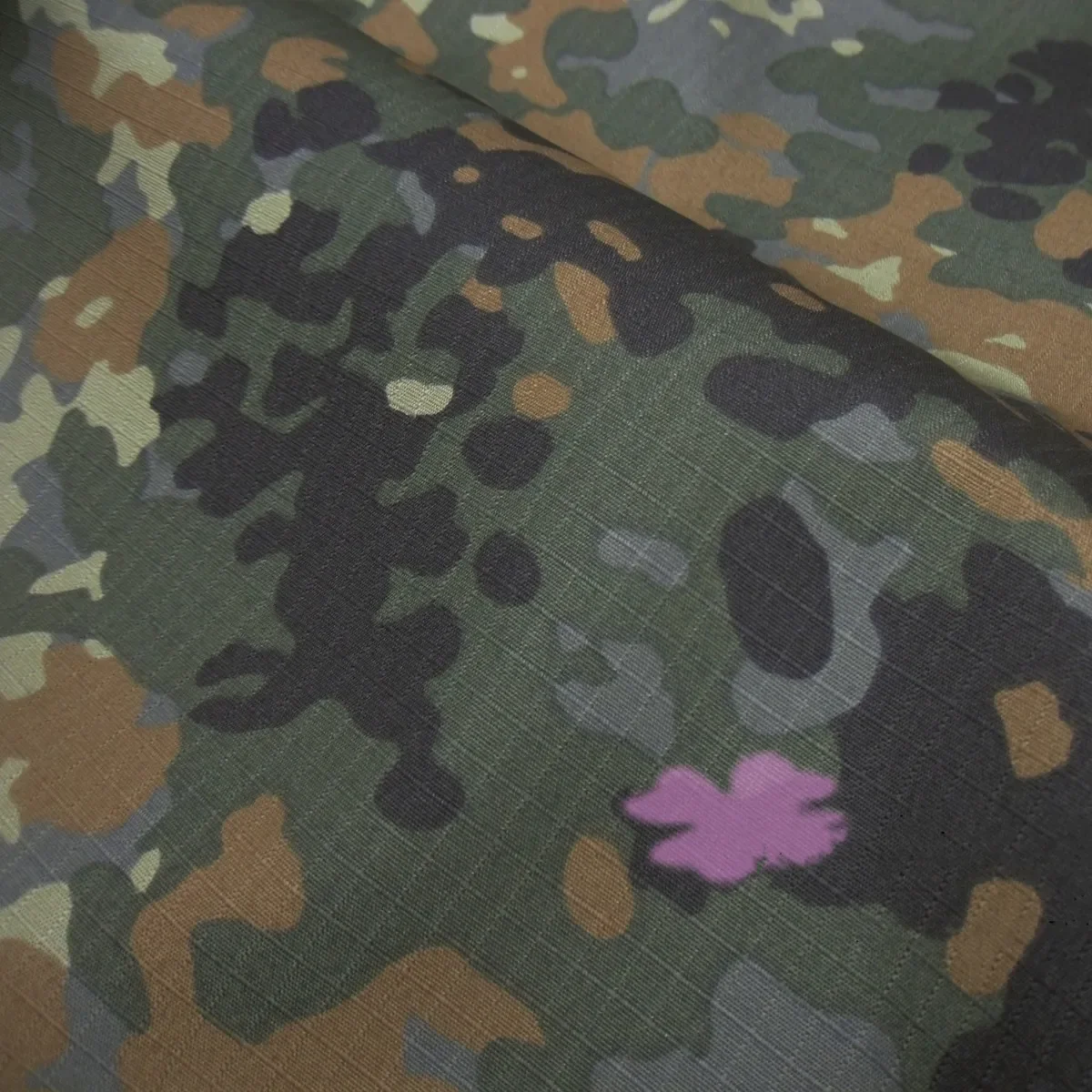 Tarn Bundeswehr Camouflage Stoff 1,5 M Breite, Deutscher Flecktarn