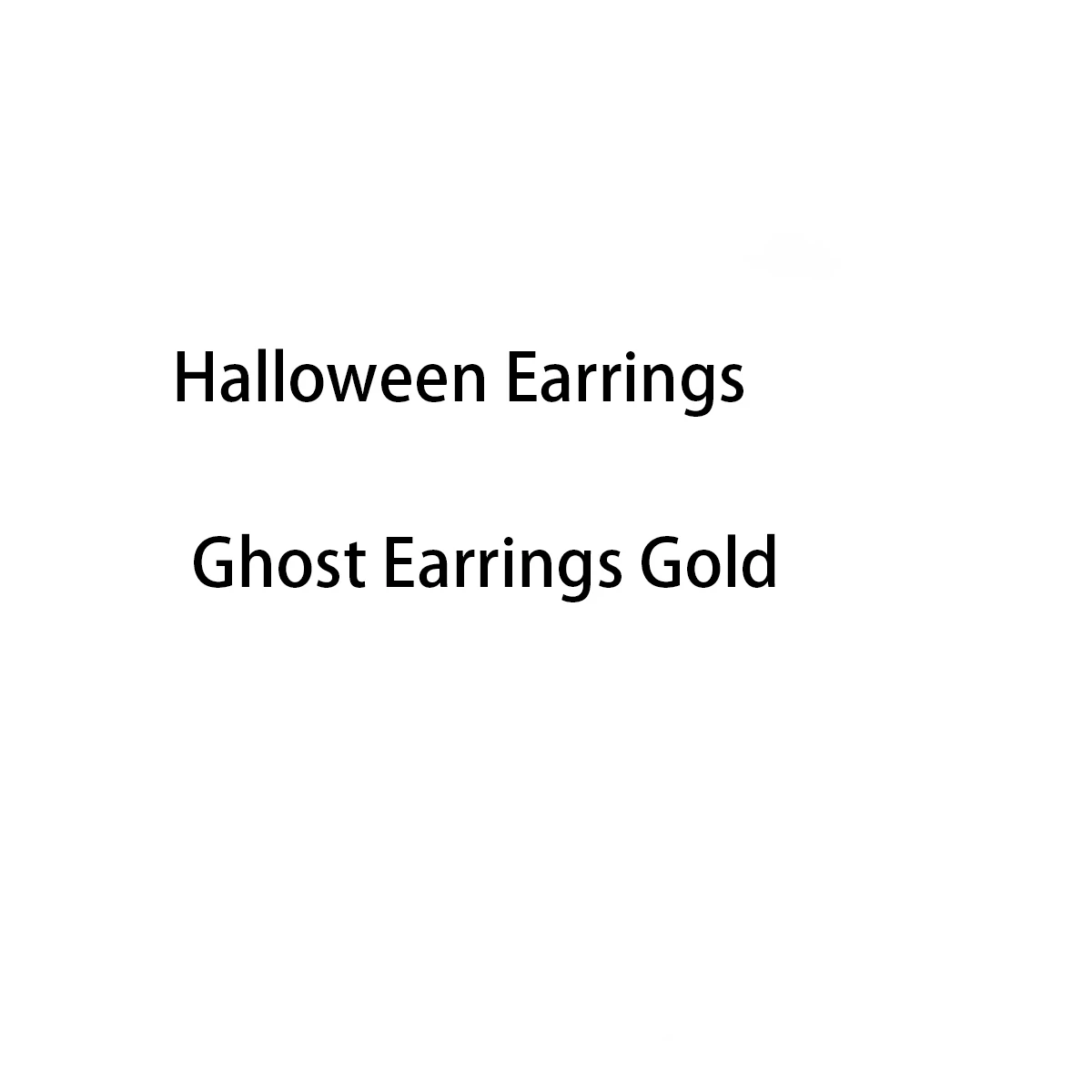 

20 Pairs Halloween Earrings for Women Ghost Earrings Rhinestone Boo Stud Earrings Gold Crystal Halloween Jewelry Bulk