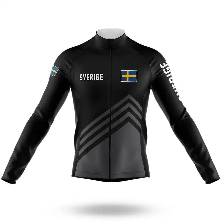 

SPRING SUMMER Sweden NATIONAL TEAM ONLY LONG SLEEVE ROPA CICLISMO CYCLING JERSEY CYCLING WEAR SIZE XS-4XL