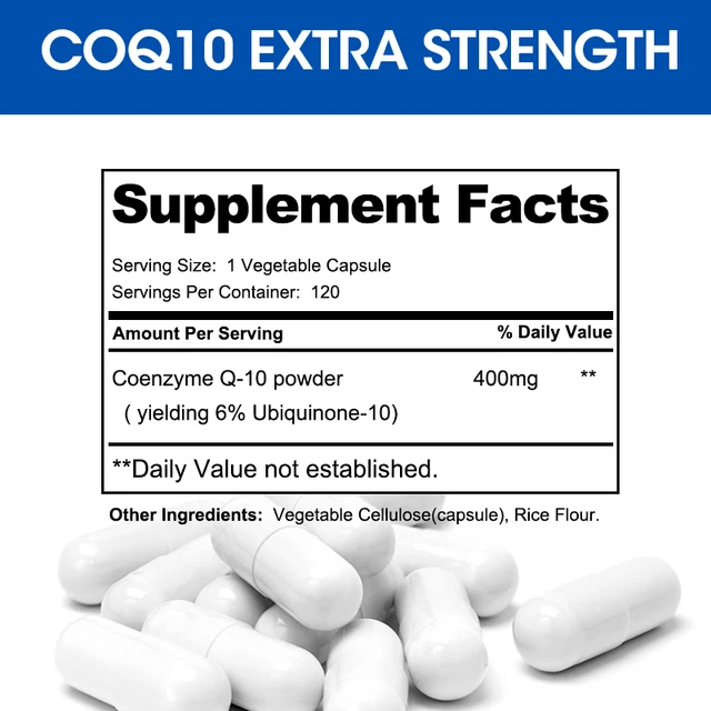 555-1bf01a.jpg Organic Ultra High Absorption COQ10 Coenzyme Q10 Vascular and Heart Health Blood Pressure Balance Support Energy Brain Function