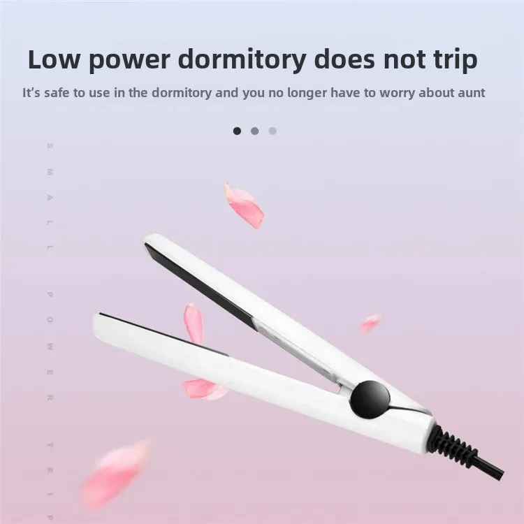 Mini USB Direct Clip Women's Small Straight Hairpin Curling Iron For Men Student Dormitory Hair Stick Cross-Border