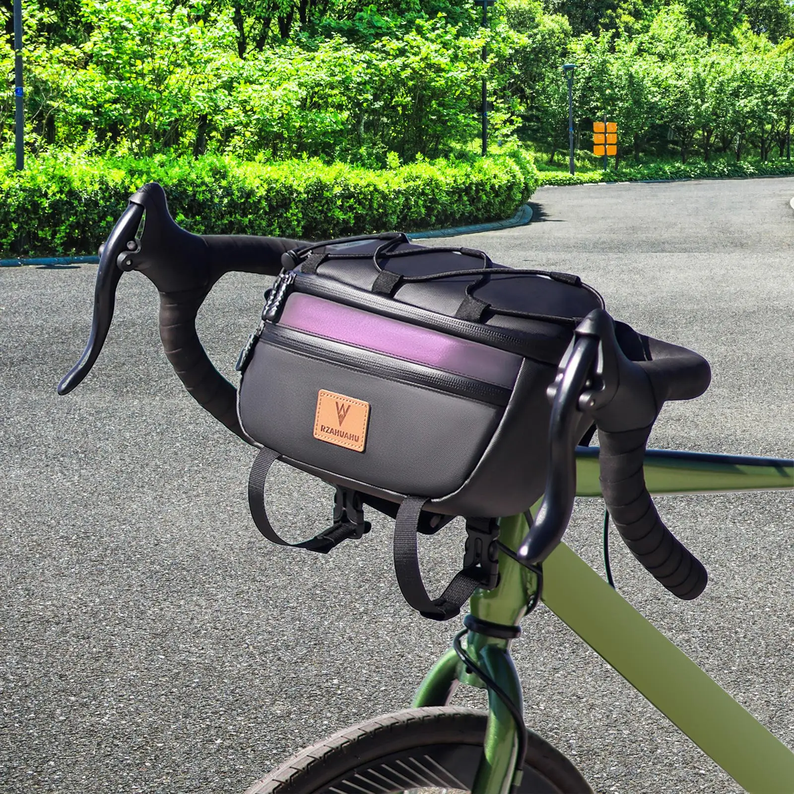 Bike Handlebar Bag Professional Riding Pack for Travel Outdoor Folding Bikes Bike Handlebar Bag Professional Riding Pack for Travel Outdoor Folding Bikes
