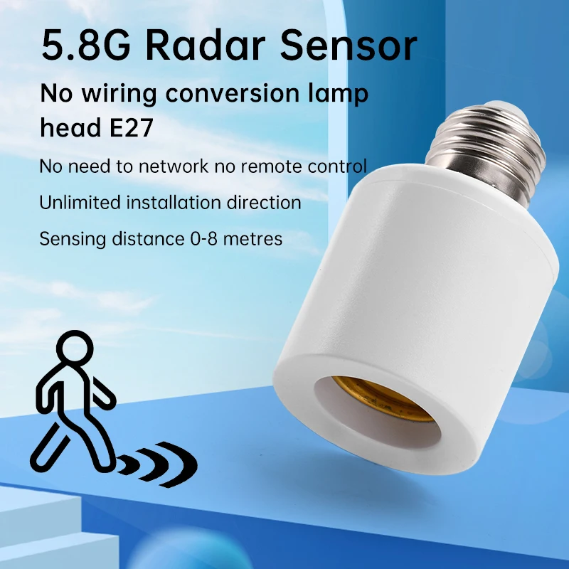 E27 Wireless Remote Control Smart Timer Light Socket Switch