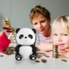 Piggy Bank Cartoon Coin Panda Shaped Jar Desktop Saving Pot Party Decoration Money The Animal 4