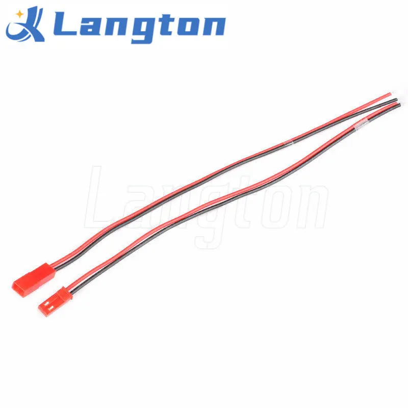 10Pairs 100mm 200mm 2 Pin JST Plug Connector Male+Female Plug Connector Cable Wire for RC Toys Battery LED Lamp