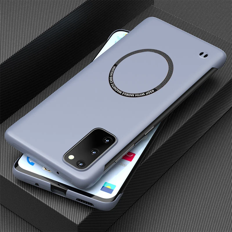Ultra Thin Frameless Magnetic Wireless Charging Shockproof Case