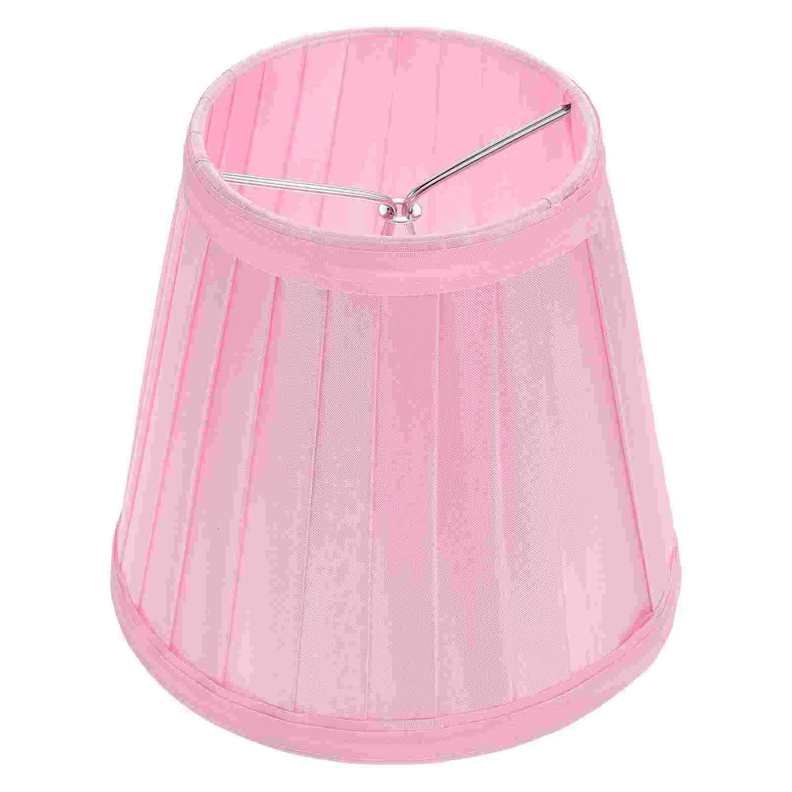 

Barrel Lamp Shade Cloth Table Lamp Cover E27 Base Tabletop Lamp Shade Supply