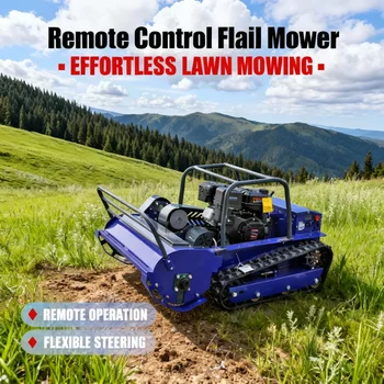 Tosaerba flail con larghezza di taglio personalizzata Easy Start 800-1200 mm - Decespugliatore di sollevamento idraulico certificato CE