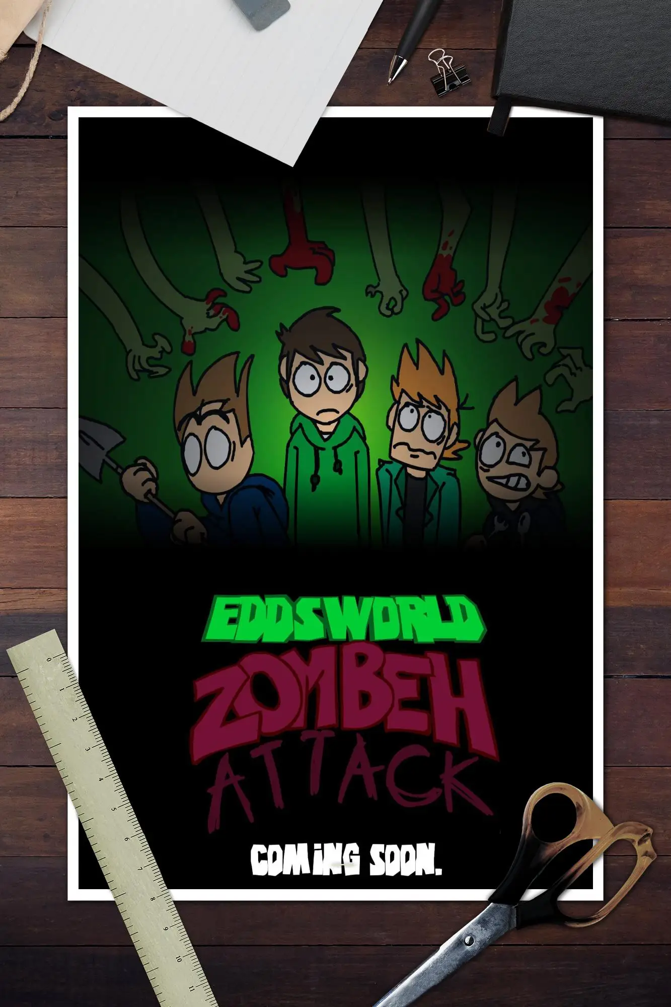 Matt Eddsworld Home Fine Art Print