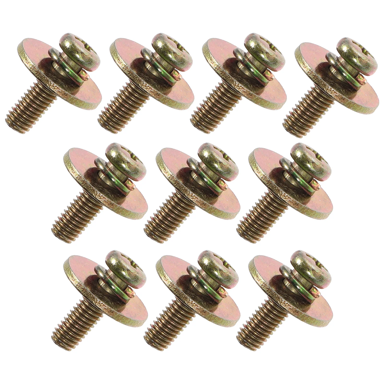 20pcs Drum Lug Screws for Snare Mounting Bass Musical Instrument Accessories Colorful Zinc Alloy Stability Reliability Easy
