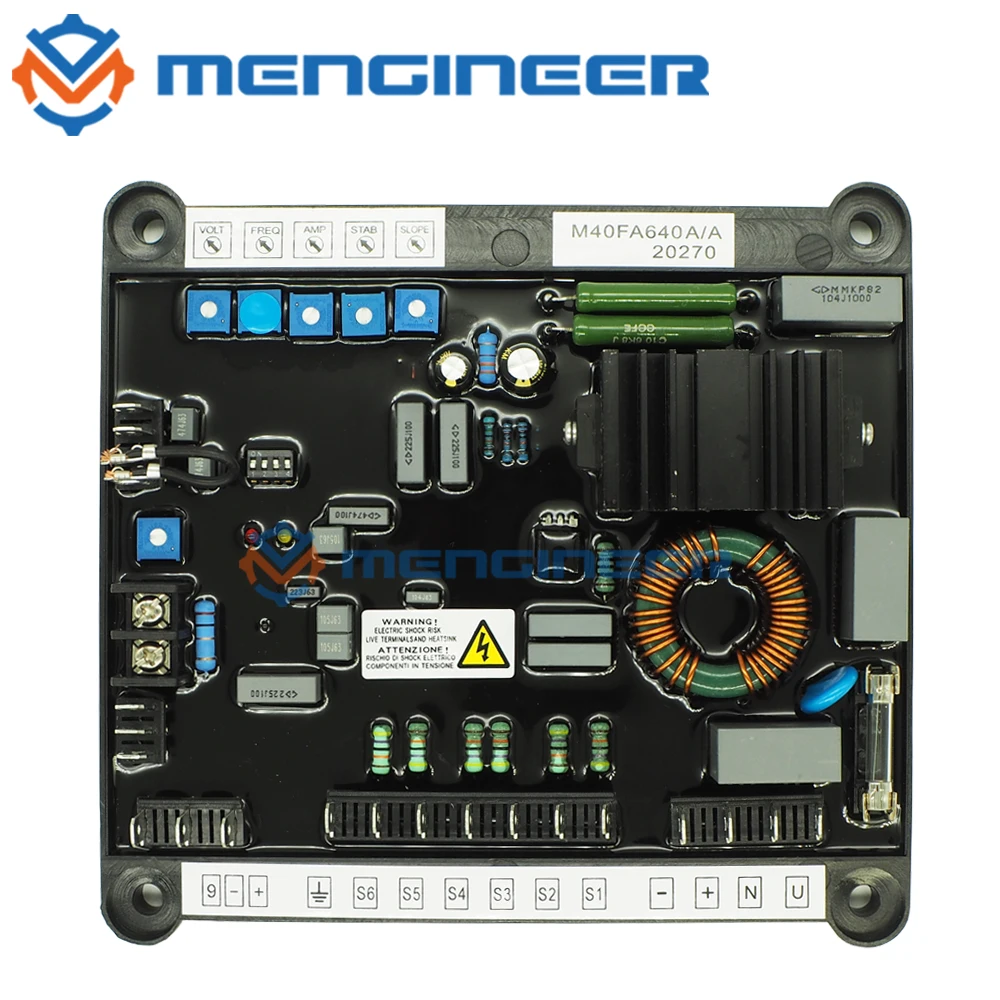

Free Shipping M40FA640A AVR Fast Delivery Marelli Automatic Voltage Regulator For Generators Compatible with Original