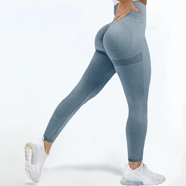 Sem costura leggings mulheres fitness yoga leggins mujer cintura alta  empurrar para cima calças esportivas femininas ginásio calças de exercício  roupas femininas - AliExpress