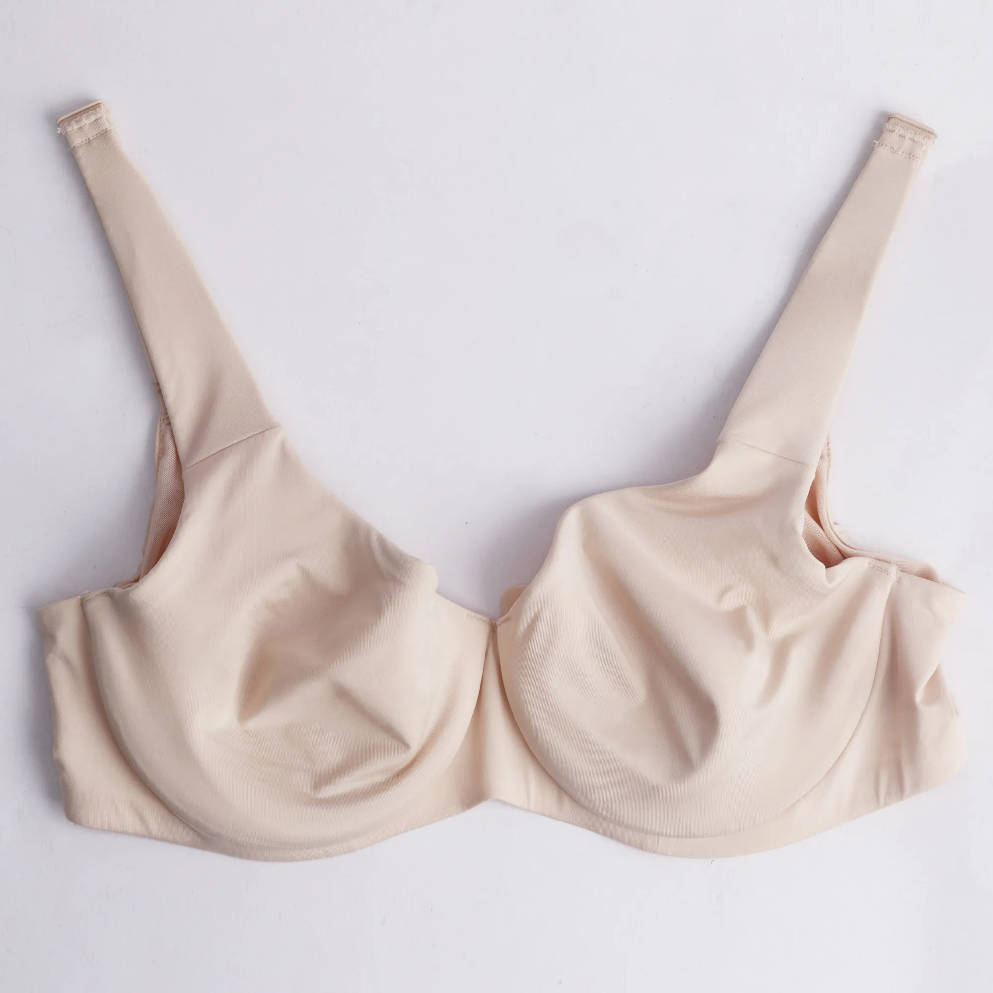 Smooth Back Plus Size Underwire Bra Minimizer Full Coverage Seamless Unlined Bras Women Unpadded Daily Wear Support Sports Bras 1