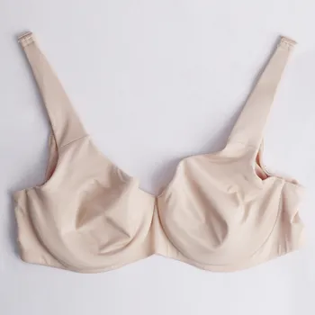 Smooth Back Plus Size Underwire Bra Minimizer Full Coverage Seamless Unlined Bras Women Unpadded Daily Wear Support Sports Bras 1