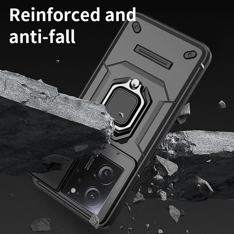 Enhanced Protective Sliding Camera Case with Magnetic Holder