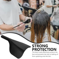 Bouclier facial en plastique transparent pour barbier, imperméable, Spray pour cheveux, tampons de coupe de cheveux pour Salon de coiffure, Protection des yeux 6