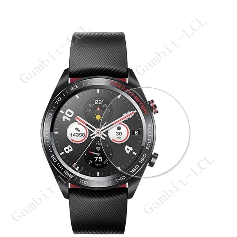 Premium 3-Pack 9H Tempered Glass Smart Watch Screen Protector Film
