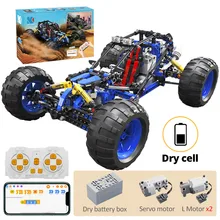 

MOC RC Remote Control Off-Road City Racing Car Buggy Building Blocks Bricks Diy Model APP Programming Vehicle Truck Toy Kid Gift