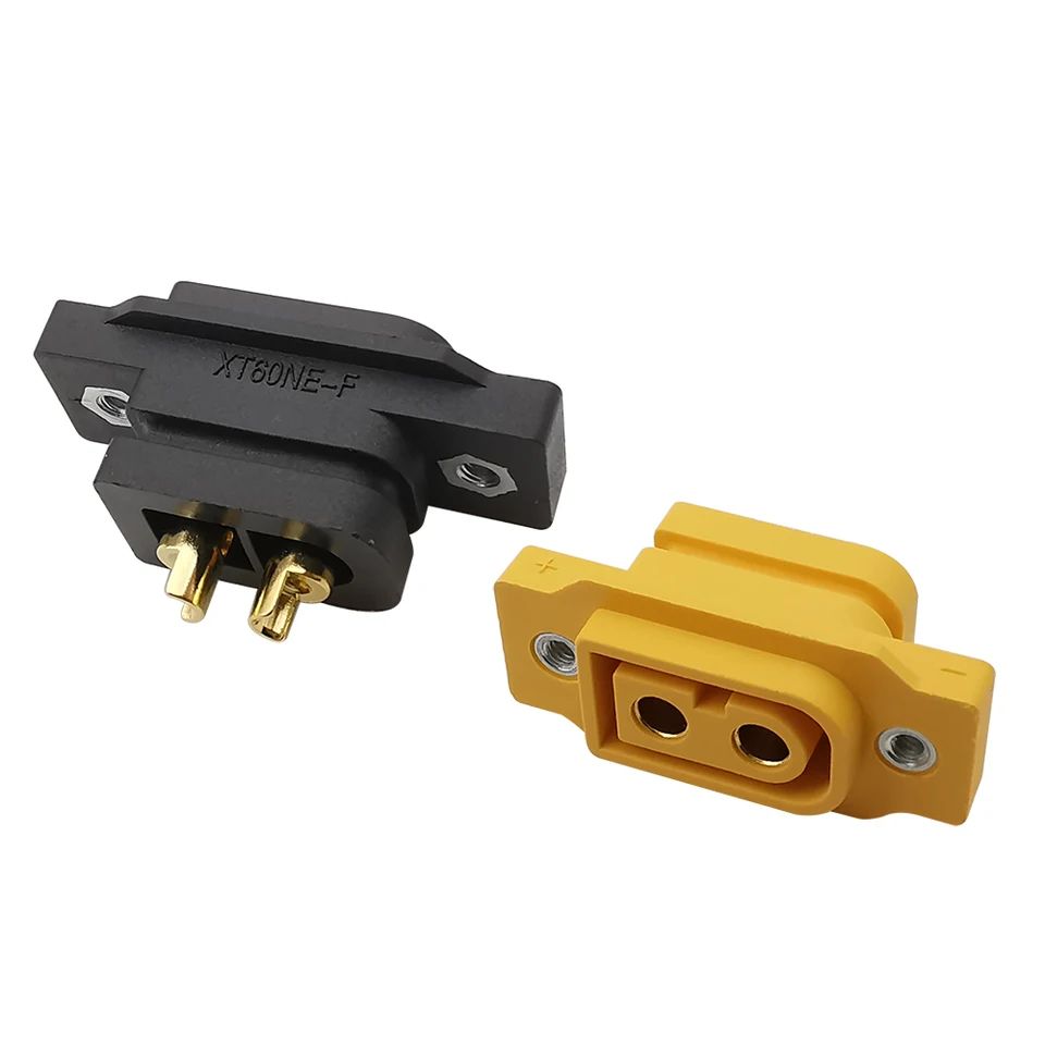 Ieron Lot De 10 Connecteurs XT60 (5 Mâles + 5 Femelles) - Or, 20A, Pour Batteries Lipo RC, Drones
