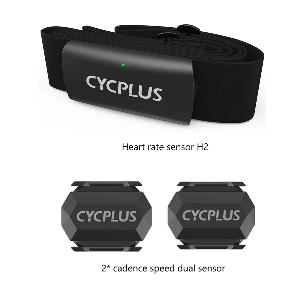 CYCPLUS H2Po Bustgut Hezfequenzmesse, Bluetooth & ANT