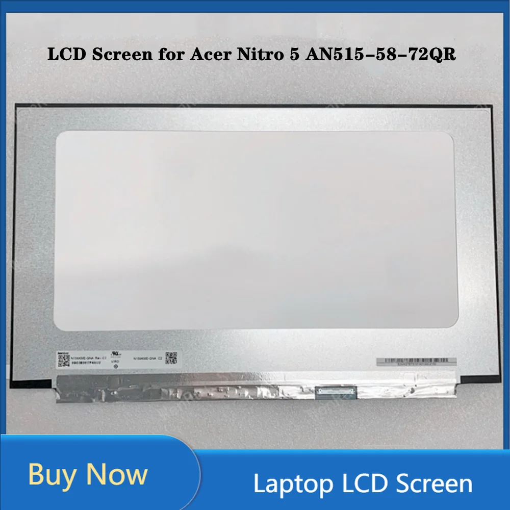 15,6 дюймовая панель ЖК-экрана для Acer Nitro 5 AN515-58-72QR 165Hz EDP 40pins QHD 2560x1440 DCI-P3