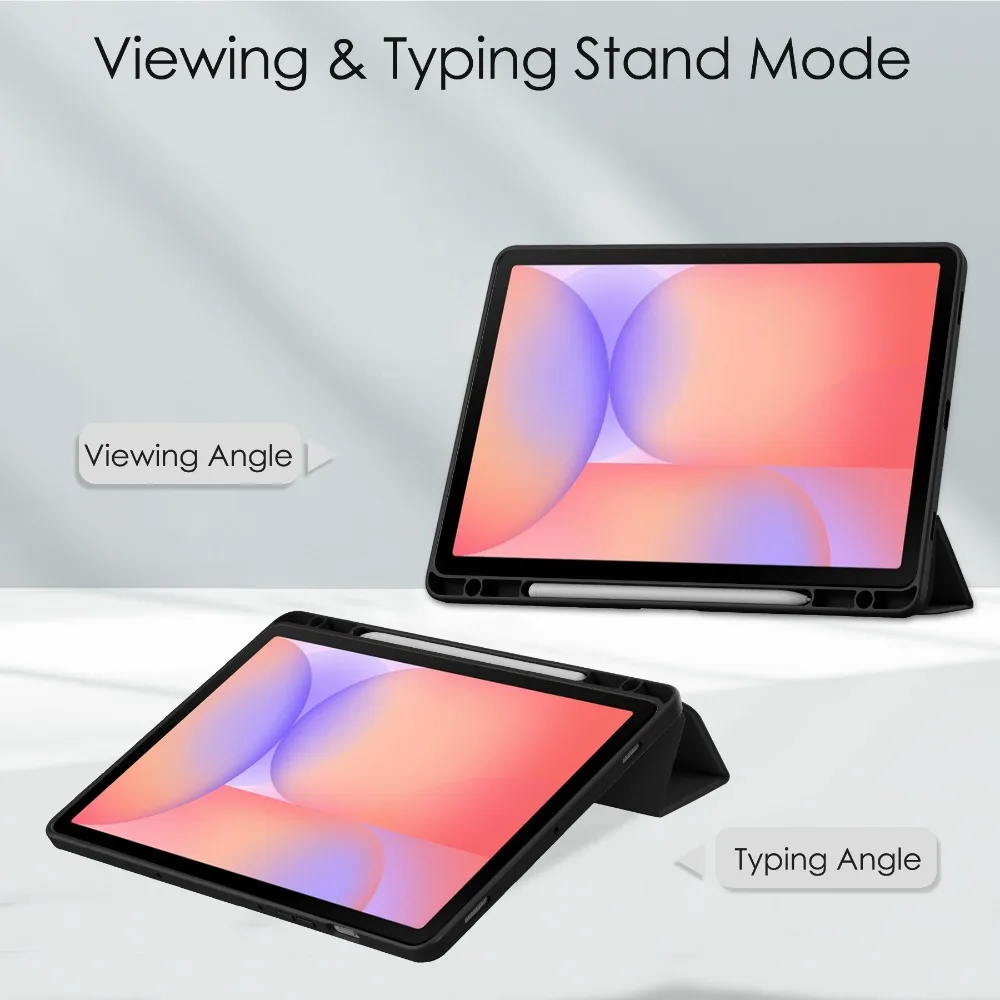 Enhanced Protective Acrylic Back Cover with Pencil Holder