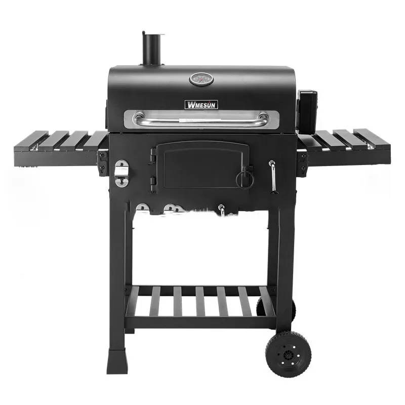 

Charcoal Stove BBQ Stainless Steel Charcoal Grill Barbecue Tool Portable Free Installation Handle Folding BBQ Cooking Grid Park