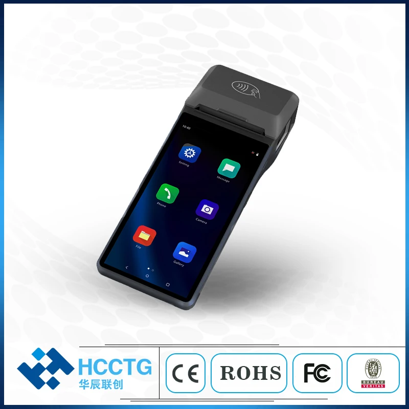 Registratore Di Cassa Del Negozio Al Dettaglio 4G Terminale Pos Mobile Wireless Macchina Pos Per Biglietti Bus Android Con Nfc Z300