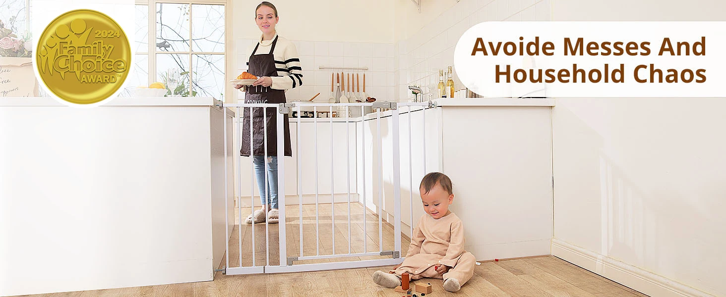pet gates with walk through door