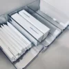 6pcs - Clear Plastic Makeup Organizer Cosmetic Storage Box Makeup Brush Holder Stationery Storage Pen Holder Lipstick Display 6