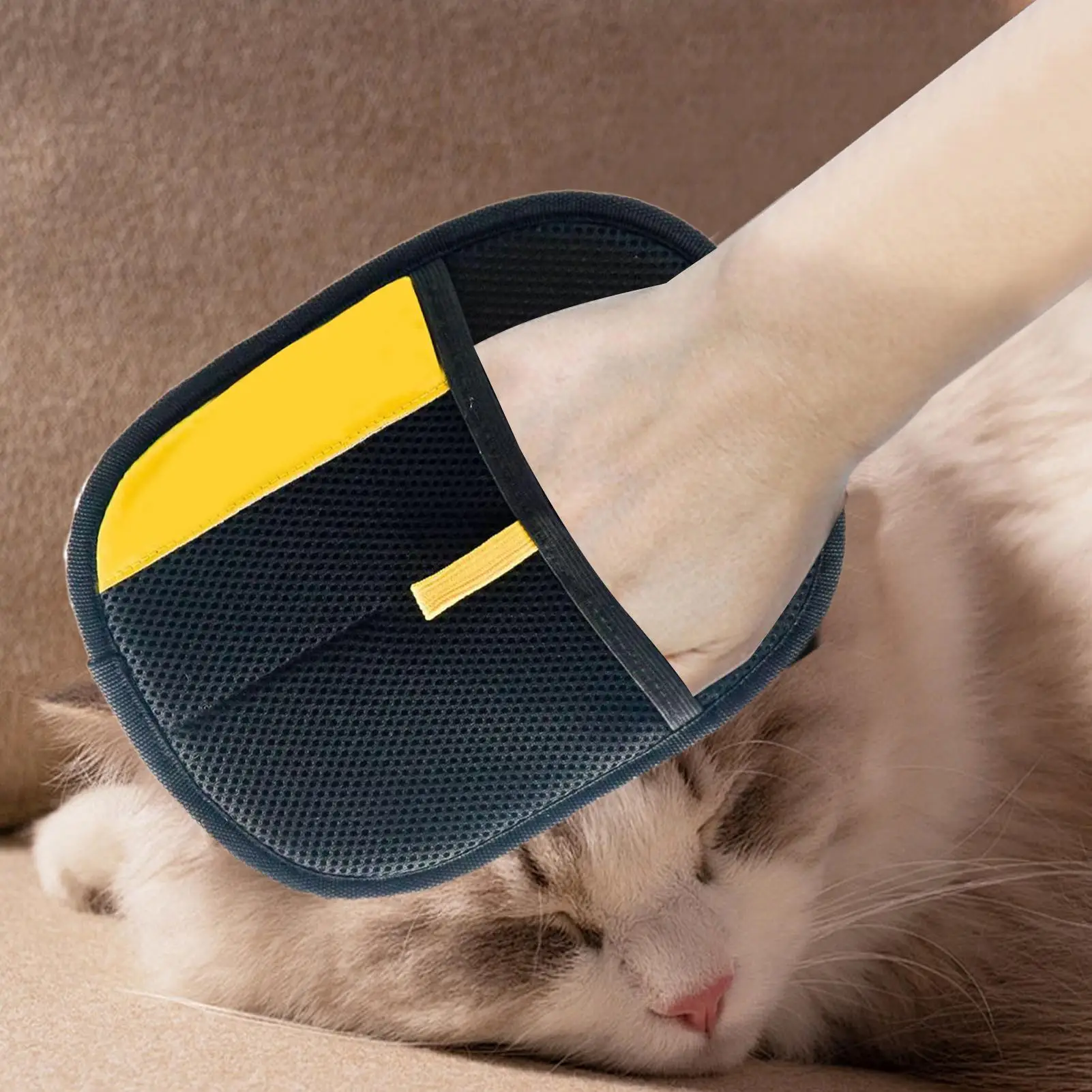 Reusable Pet Static Hair Removal Gloves Two-way Brush Hair Removal Gloves Pet Cat Hair Removal Gloves dog Hair Removal Gloves