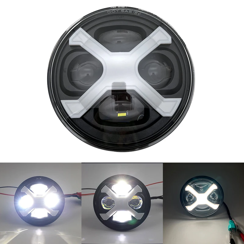 Honda Shadow 750 Motorcycle Headlights Headlight Motorcycle Led Honda