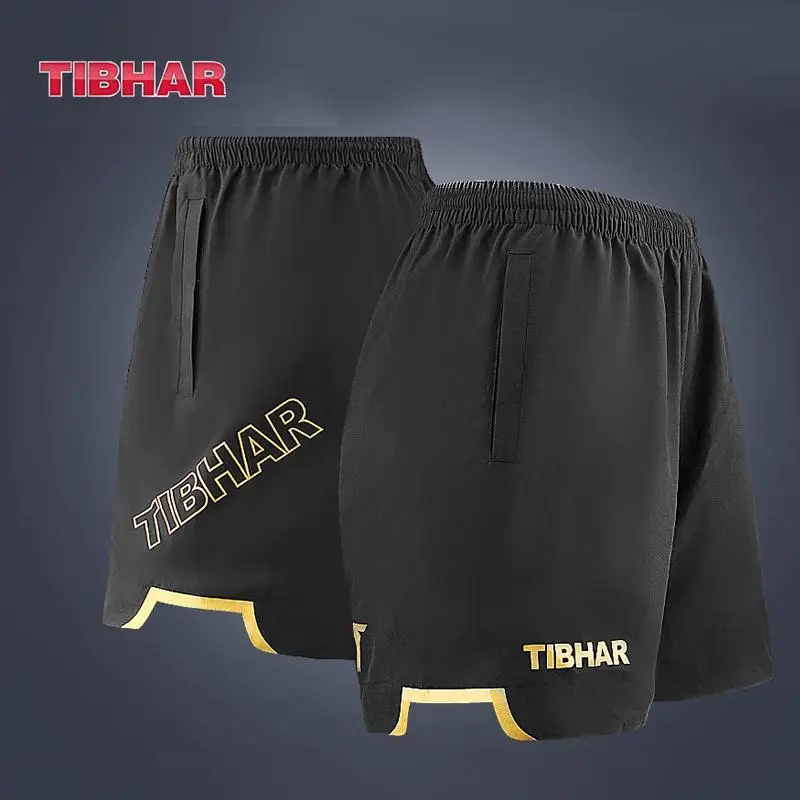 Table Tennis Shorts TIBHAR Men's and Women's Sports Quick Drying Breathable Loose Comfortable