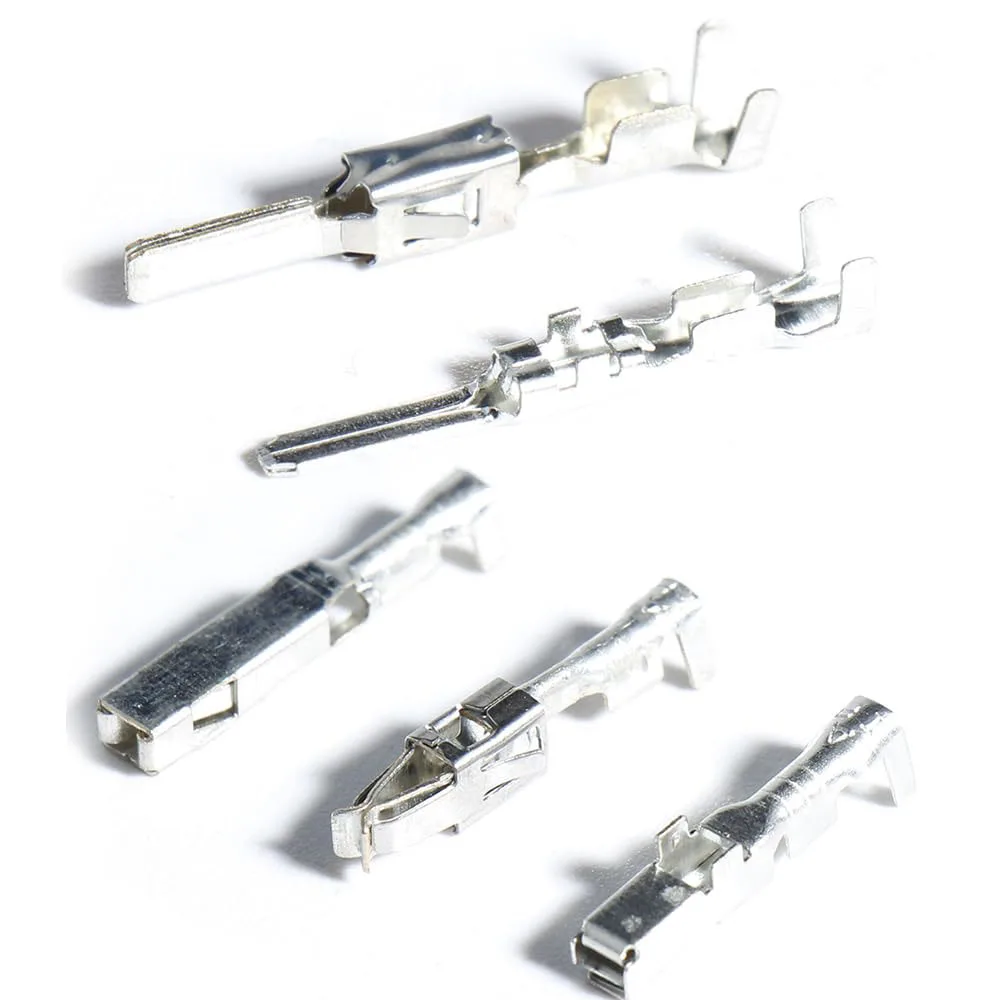 Crimpverbinder-Pins für Kfz-Elektroinstallationen: 1/1,5/1,8/2,2/2,8/3,5mm ATV-Kabelverbinder, nicht isoliert, Stecker und Buchse – Detail 9