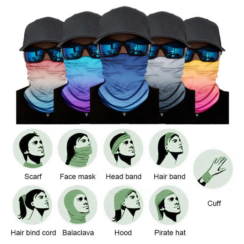 Рисунок 3 - Однотонный цветной бесшовный Регулируемый шарф-труба