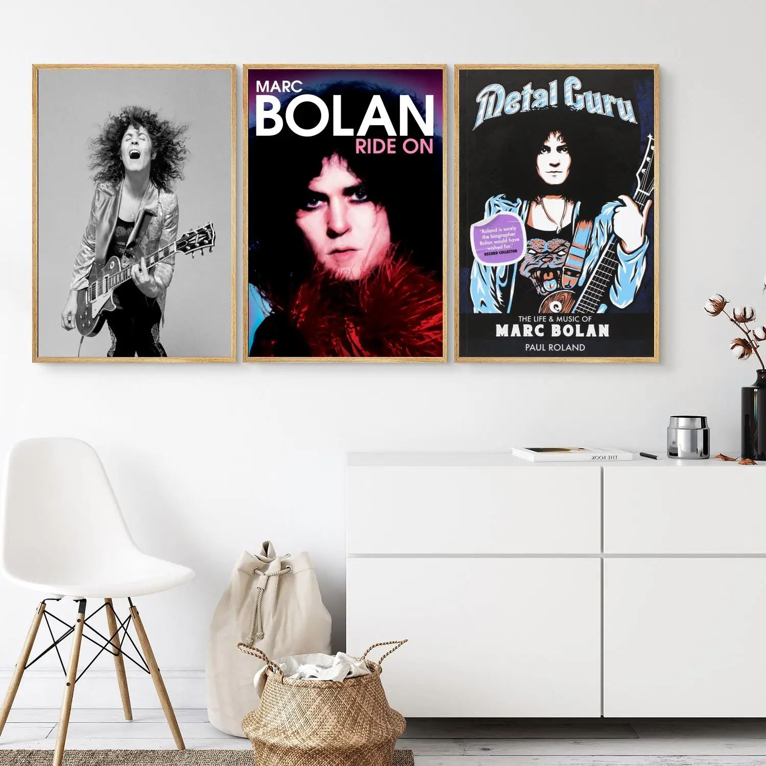 

Marc Bolan Poster Poster Wall Art 24x36 Canvas Posters Decoration Art Personalized Gift Modern Family bedroom Painting