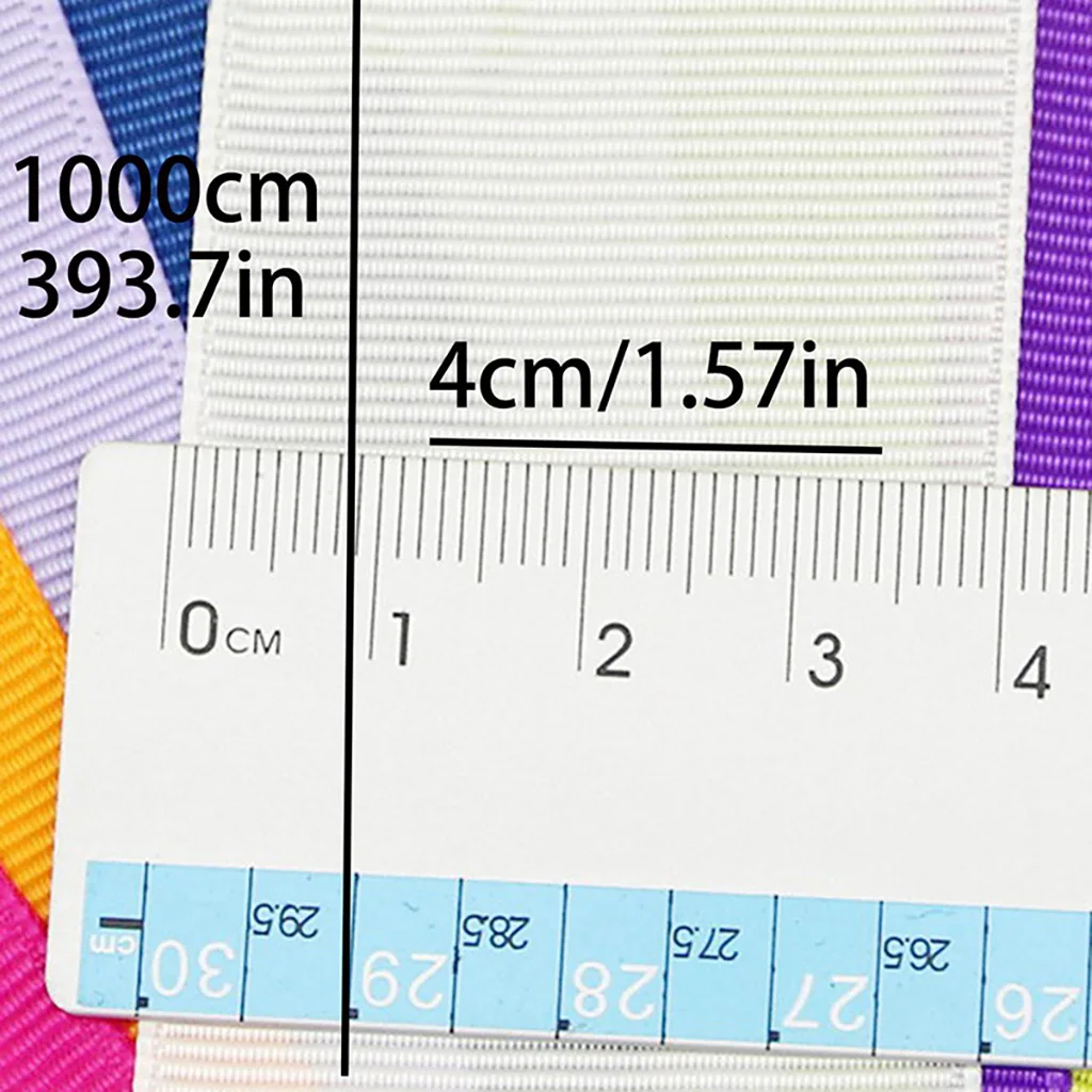10 Meters Grosgrain Ribbon for Gift Wrap and Holiday Decorations