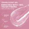Nail Extension Fibers Gel Set Quick Nail Repair Constructed Adhesive Nail Care, Nail Fiber Rubber Base Gel Lasting Manicure Tool 3