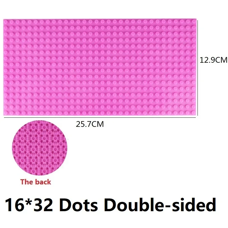 Dual-Sided Building Baseplates for Creative Construction