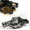 UDIRC UCX24 1/24 RC Crawler Brushless/Brushed Motor 4WS Mini Rock Crawler 3-Speed Transmission RTR RC Car Toys Christmas Gift 5