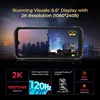 HOTWAV Hyper 7 Rugged Phone 5G 10800mAh 33W Smartphone 6.6'' FHD+ 2K Display 8GB 256GB Cellphone 280LM Android 14 Mobile Phone 4